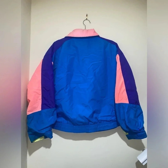 Vintage Color-Block Rainbow 80’s Columbia Radial  Sleeve Ski Snow Jacket no size - Picture 14 of 16